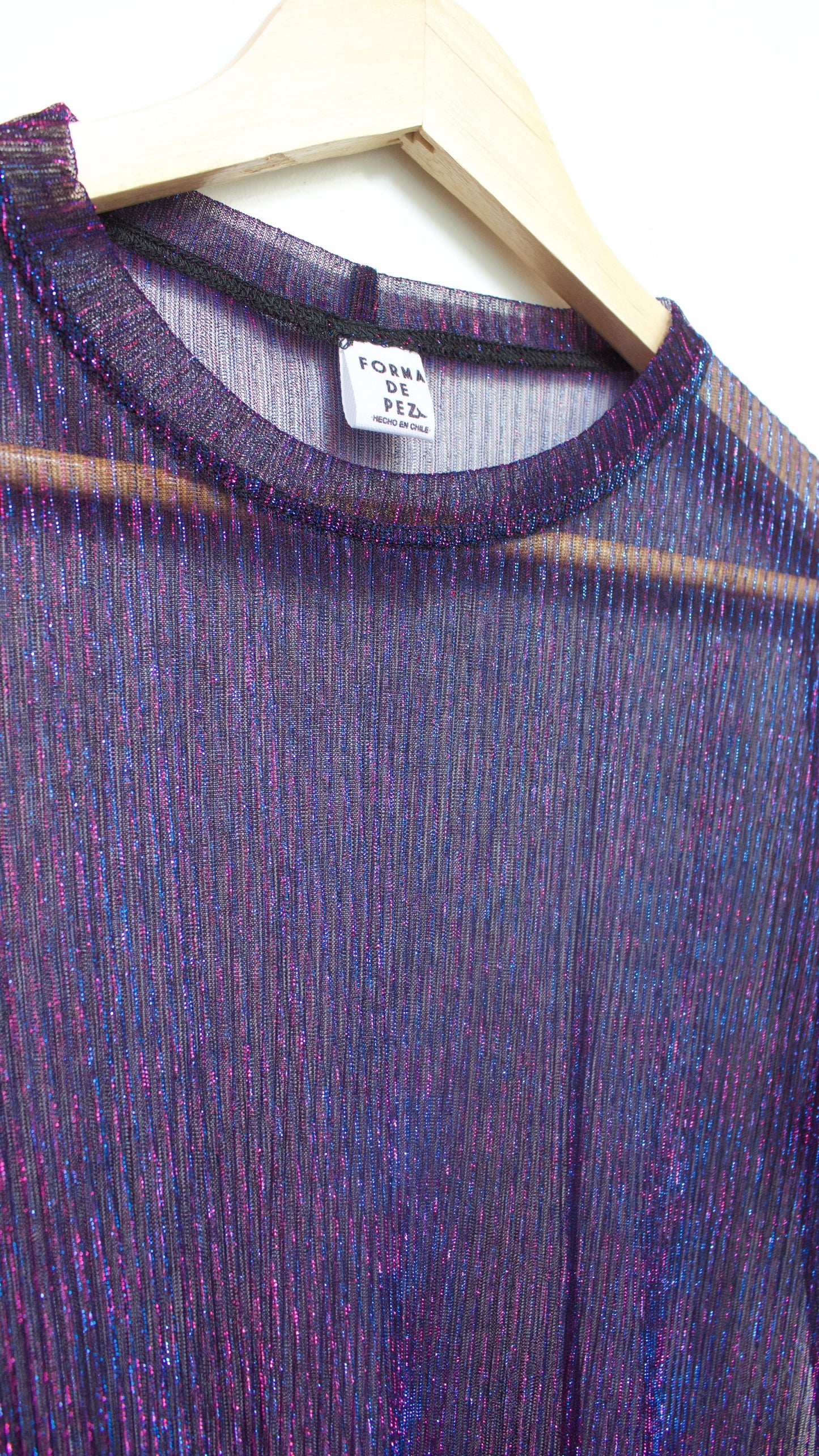 POLERA PLISADA TORNASOL