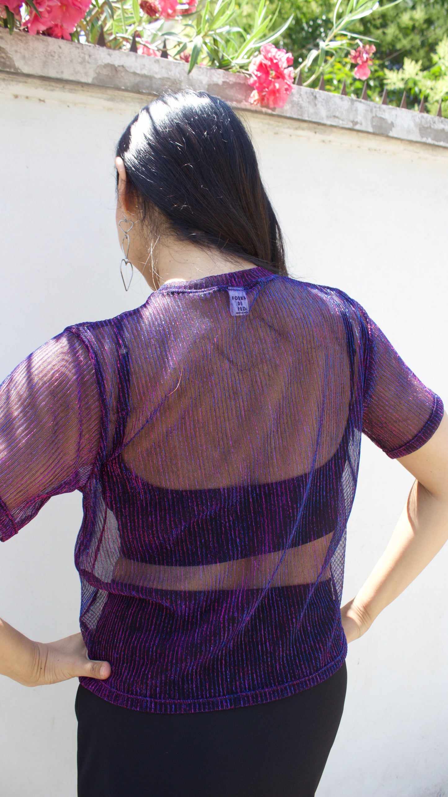 POLERA PLISADA TORNASOL