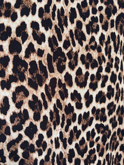 VESTIDO MINI LEOPARDO