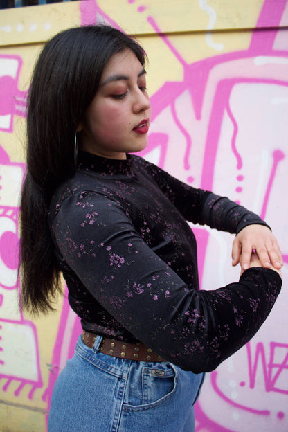 BEATLE VELVET FLOREADO