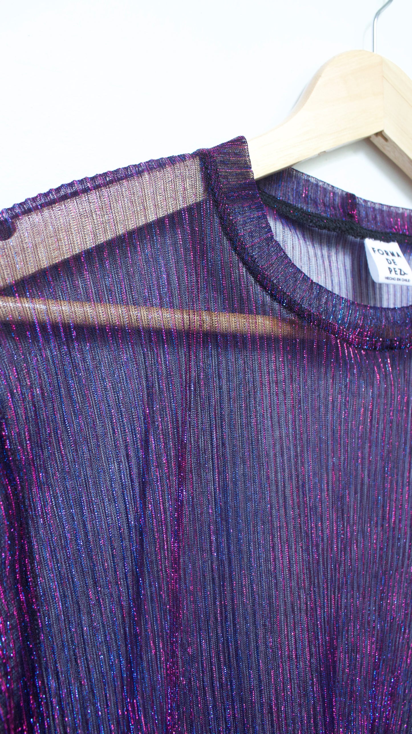 POLERA PLISADA TORNASOL