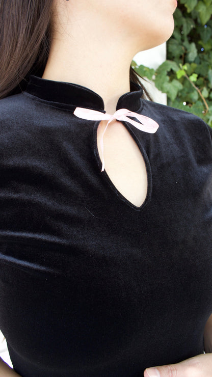 VESTIDO MINI VELVET