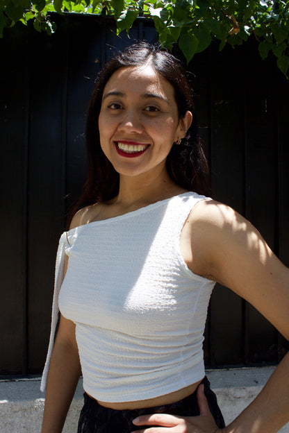 TOP LAZO ASIMÉTRICO