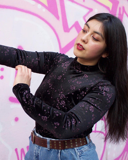 BEATLE VELVET FLOREADO