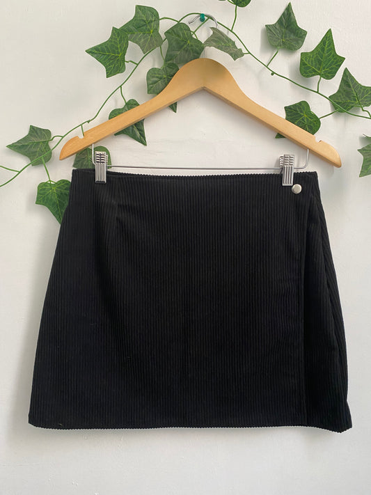 FALDA COTELÓN NEGRO