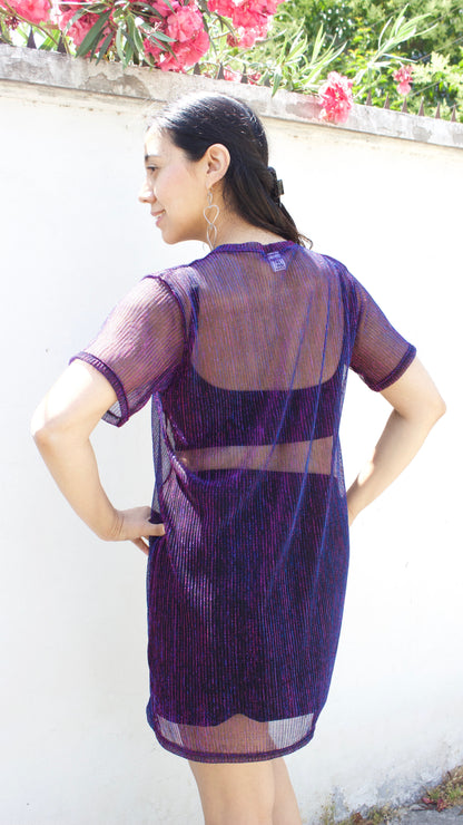 VESTIDO PLISADO TORNASOL