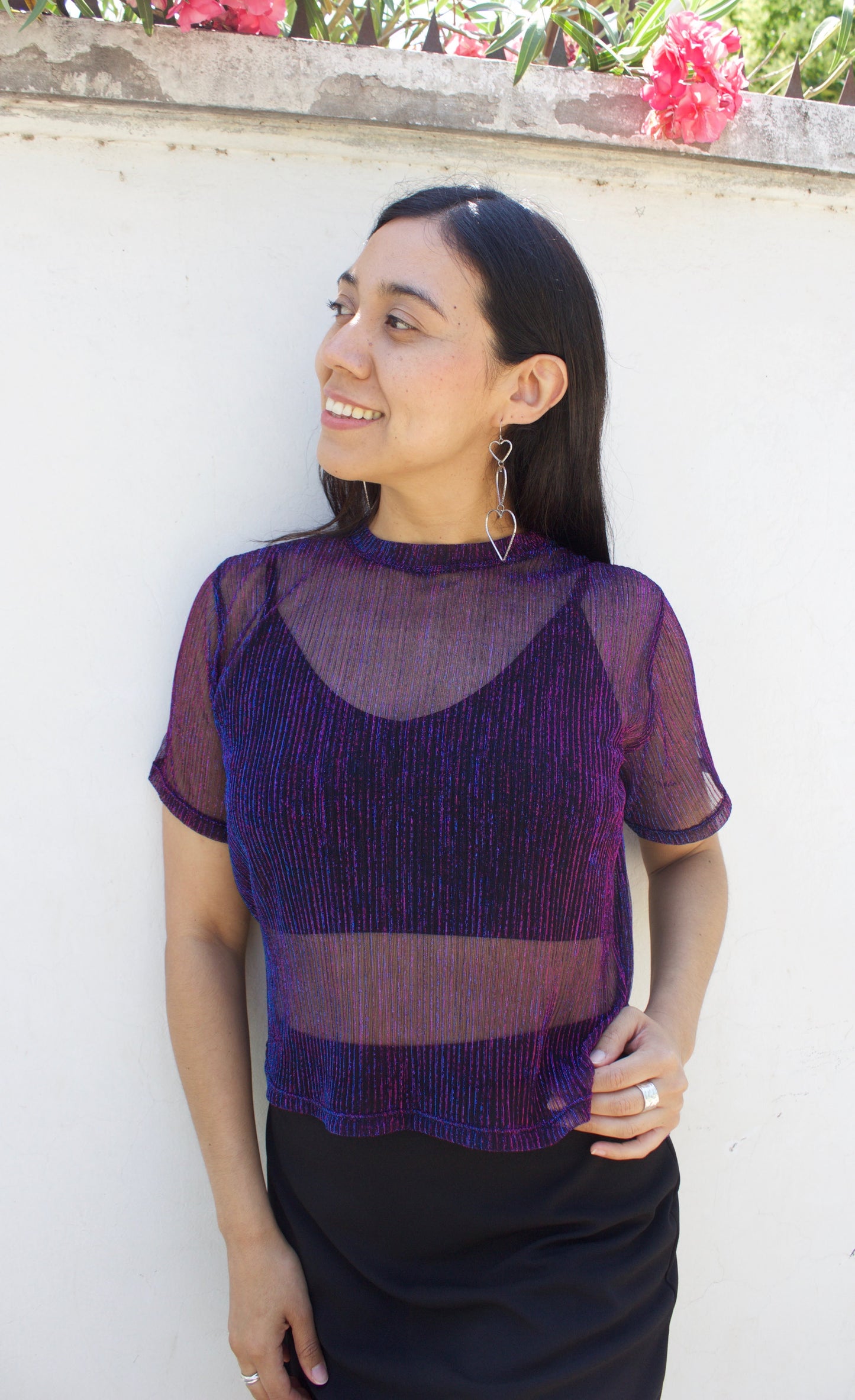 POLERA PLISADA TORNASOL