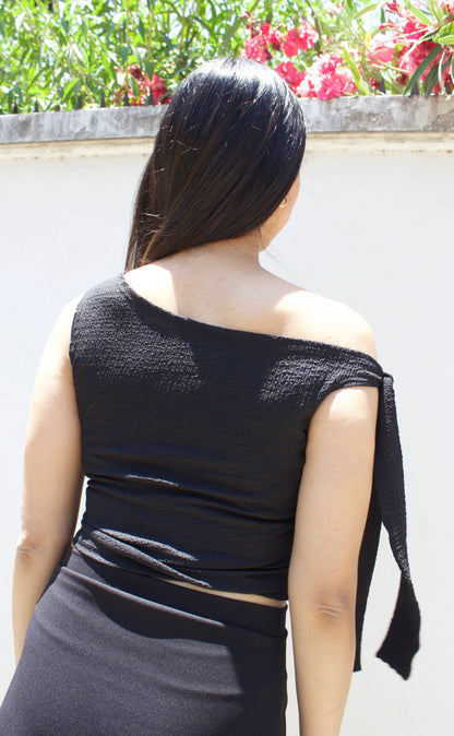 TOP LAZO ASIMÉTRICO