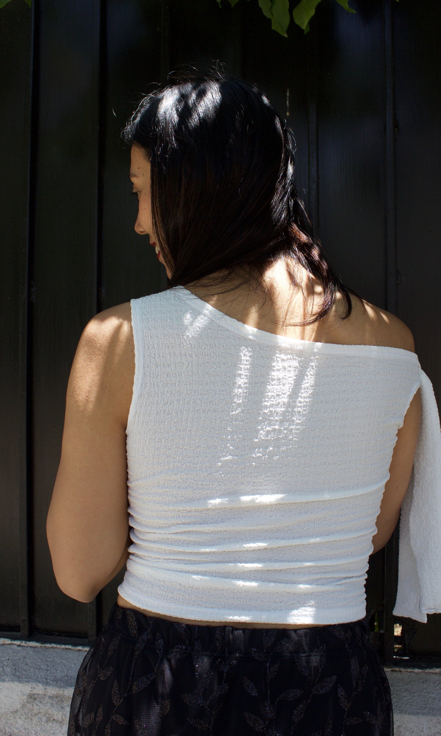 TOP LAZO ASIMÉTRICO