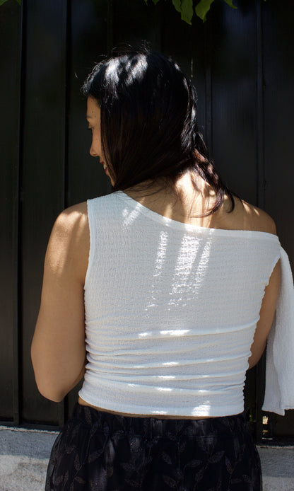 TOP LAZO ASIMÉTRICO