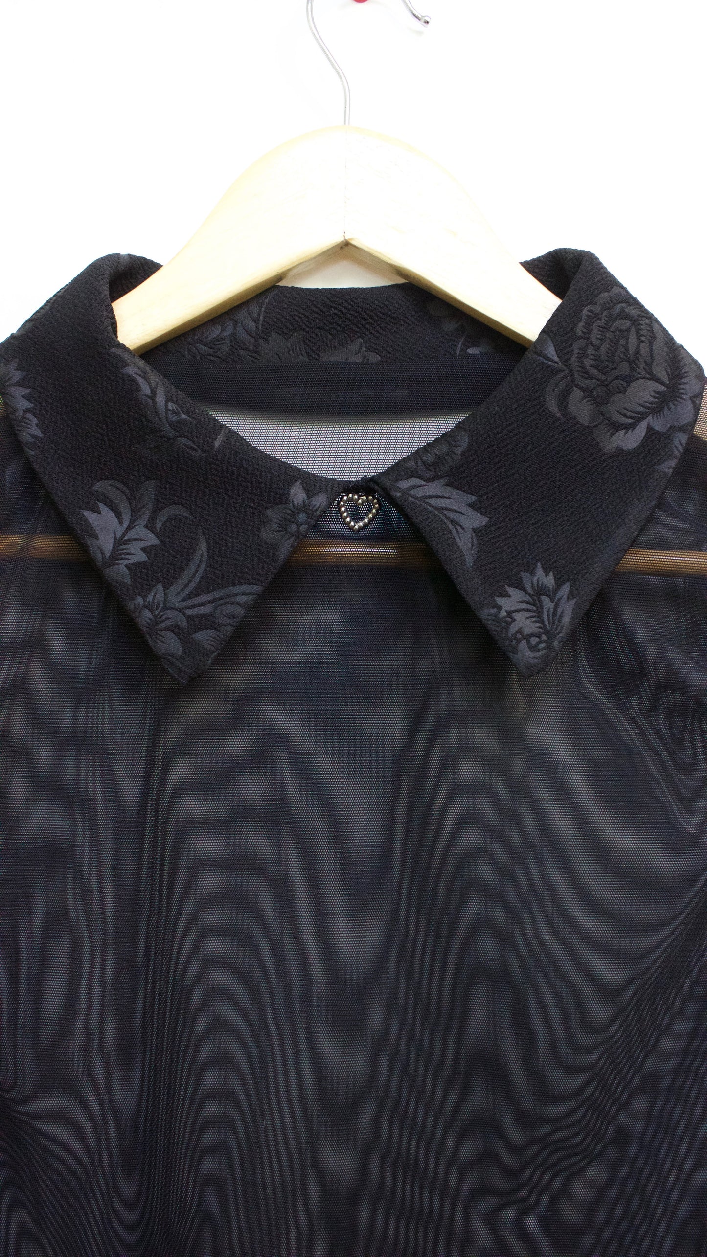 POLERA MALLA CON CUELLO