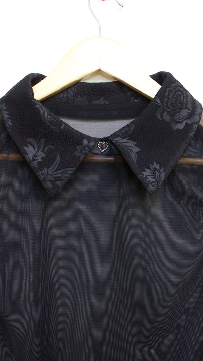 POLERA MALLA CON CUELLO