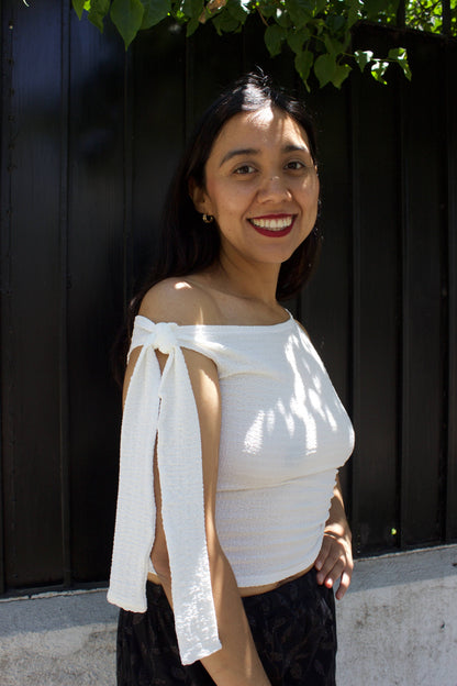 TOP LAZO ASIMÉTRICO