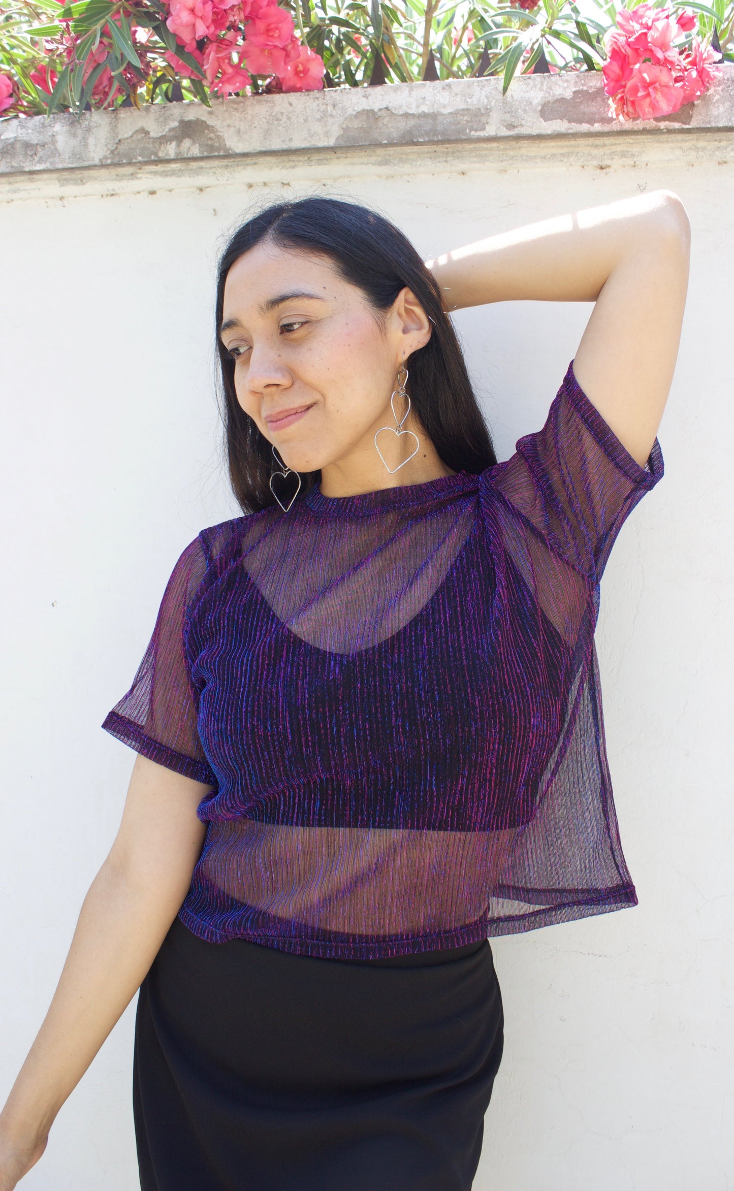 POLERA PLISADA TORNASOL