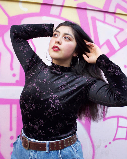 BEATLE VELVET FLOREADO