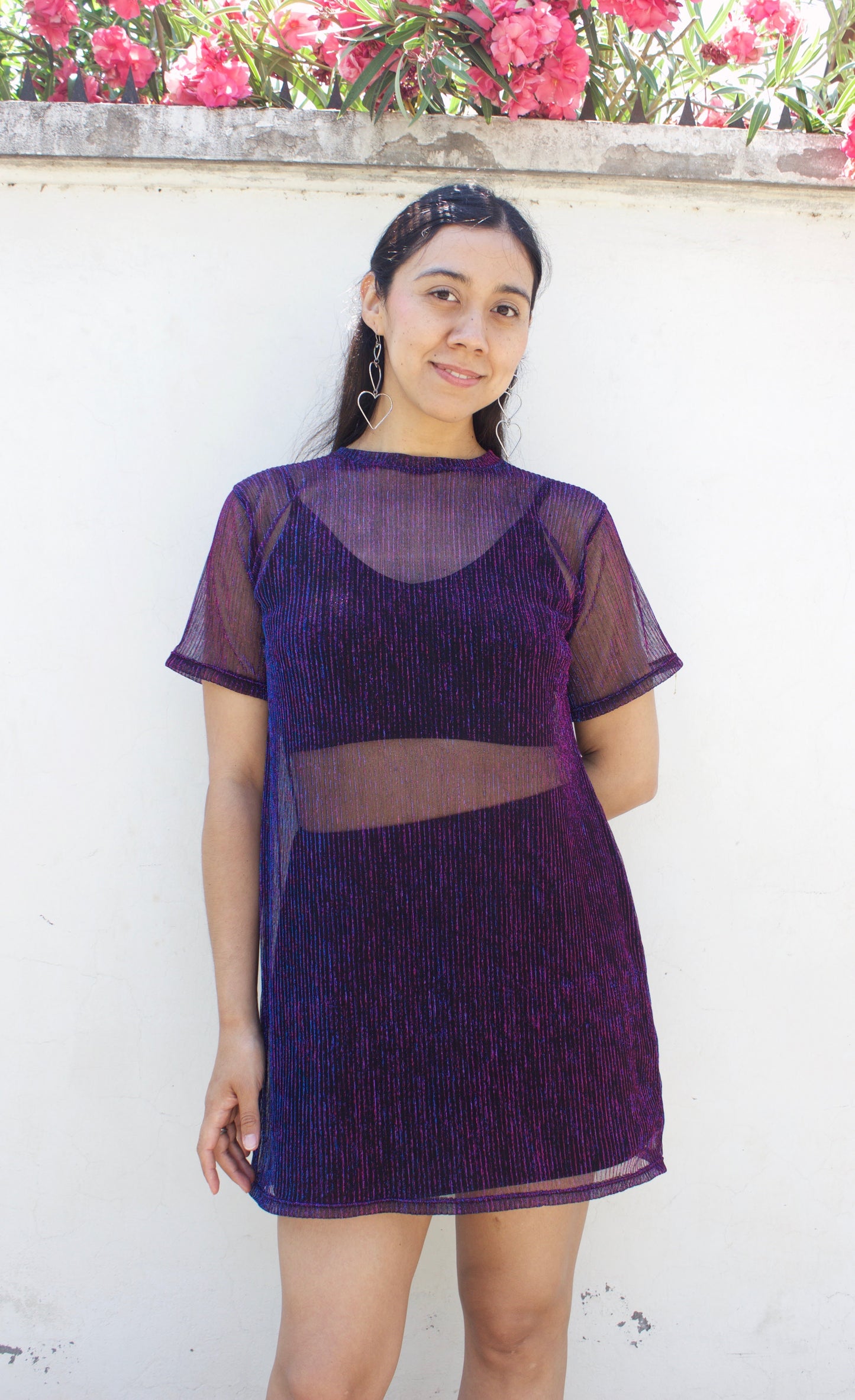 VESTIDO PLISADO TORNASOL